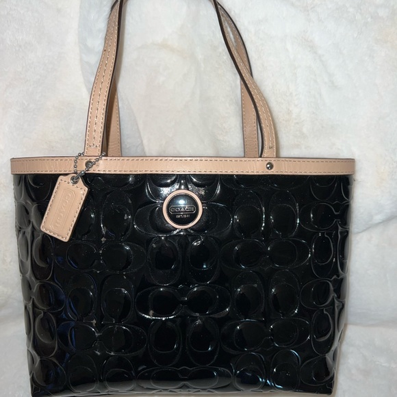 Coach Handbags - Black patent leather Coach purse
